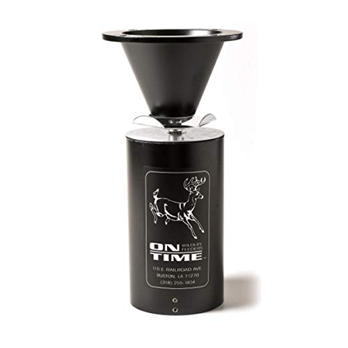 On Time Wildlife Feeders Lifetime Fish Feeder Only, Black, 50000
