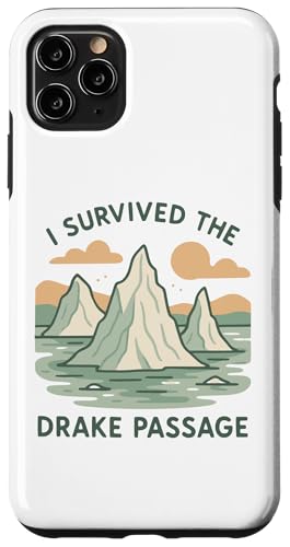 ��ɑ嗤�N���[�Y I Survived Drake Passage �X�}�z�P�[�X iPhone 11 Pro Max �p