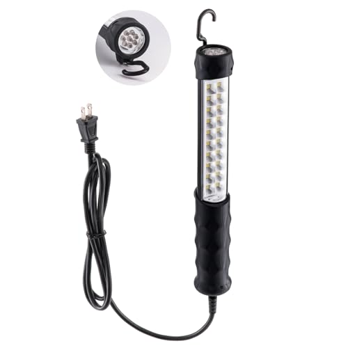 LED Trouble Light with Corded(10FT), Drop Lights Automotive with Magnet, Swivel Hook, Flashlight...