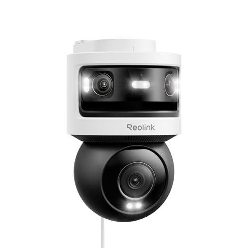 Image of REOLINK OMVI 3i WiFi, Triple-Lens Outdoor Security Camera, 10MP 180 Panoramic + 8MP 4K Pan-Tilt, SyncTrack & Auto Tracking, Dual-Band WiFi 6, Smart Detection, Local AI Video Search, No Monthly Fees
