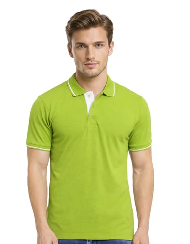 Image of Scott International Cotton Polo T Shirt | Collar Tshirts | Half Sleeves Plain T Shirt | T-Shirt |Tshirt for Men Stylish | Men's Tshirt