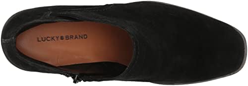 Lucky Brand Women's MACAWI Ankle Boot, Black, 9.5 | Image 4