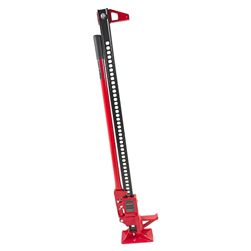 image for CooFel 48 High Lift Ratcheting Off Road Utility Farm Jack, 3Ton Capaci