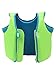 Jugaoge Kids Swim Vest Sport Accessory Learn to Swim Floatation Jacket Training Vest Outdoor Drowning Prevention Green 6-9