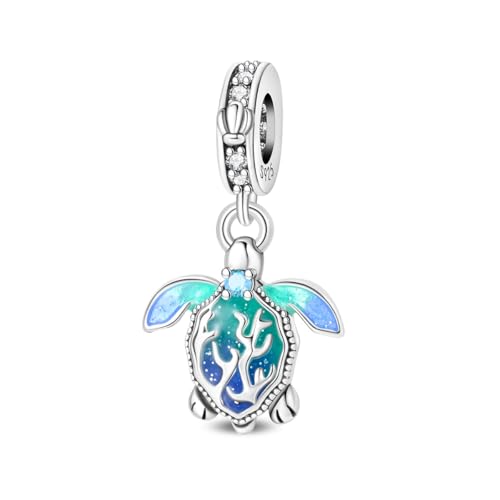 Image of 925 Sterling Silver Charms,Hypoallergenic Beads,Compatible with Pandora Bracelets and Necklaces,Women Holiday Gift Pendants
