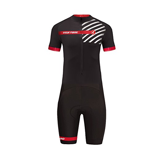 UGLY FROG 2019 Skinsuits Cycling Jersey Men Short Sleeve Suits Road Bike MTB Wear Outdoor Sports Bicycle Clothing Tight Breathable