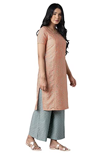 Image of Aurelia Womens Kurta-Straight Palazzo