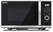 SHARP YC-QG234AE-B Mikrowelle mit Grill (900 W, 23 L, 10 Leistungsstufen, Eco-Funktion, Auftau-Funktion), schwarz