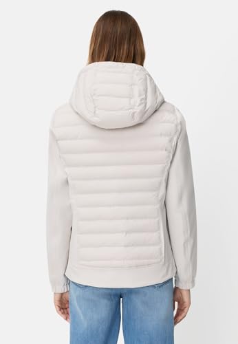 Chaqueta camel active de mujer blanca: protégete del frío con elegancia urbana 3