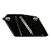Hard Saddle bags Saddlebag Trunk+Lid Latch Keys Fit For Harley 1994-2013 Touring Road King, Road Glide, Street Glide, Electra Glide FLHT FLHR FLHX FLTR Vivid Black 2012 2011 2010 2009 2008 1999
