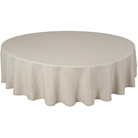 Nappe Ronde Home Direct Ivoire Cover