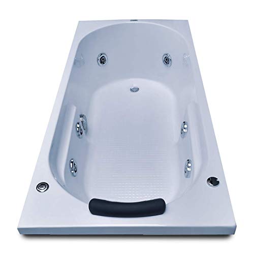 Image of MADONNA Divine Acrylic 5.5 Feet Bathtub with Whirlpool Massage System (White)