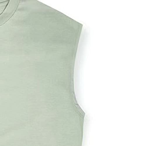 Maiyifu-GJ Men's Summer Round Neck Bodybuilding Vest Fitness Bodybuilding Sleeveless Tee Workout Gym Muscle Tank Tops3