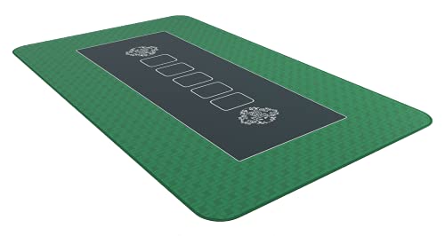 Bullets Playing Cards, Układ pokera, blat stołu 100 x 60 cm od maty do gry, idealny na prezent