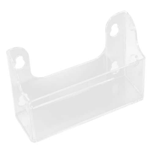 Hemobllo Percha Estante De Ducha Con Ventosa Estante Con Ventosa Para Ducha Estante De Pared Con Ventosa Portavasos Organizador De Refrigerador Para Tazas Acrílico Transparent