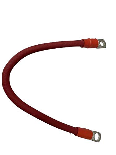 AWTSUNCON 4 AWG Flexible Battery Cables Black B4B-0006-3811 or RED B4R-0006-3811 - Solar, Marine, Po