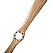 Sporty's Aviation Gifts Distressed 47” Wooden Display Propeller, Handmade with Black Tips