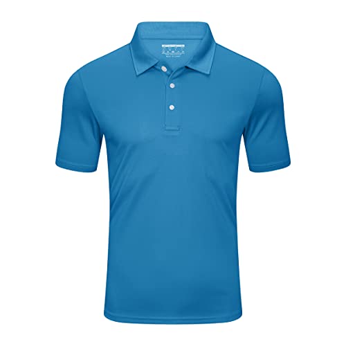 Polo pour hommes KEFITEVD manches courtes anti-transpiration été