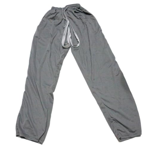 Summer Spring Men Invisible Zipper Open Crotch Pants Casual Plus Size Loose Trousers2