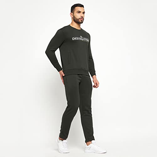 Image of Duke Stardust Men Round Neck Tracksuit (LF6028 Military XXL)