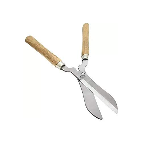 MTHK Wooden Handle Hedge Shears, Bush Clipper Amazon.in Garden