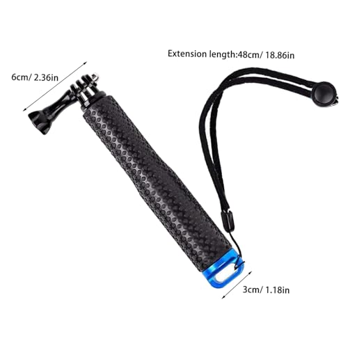 Monópode telescópico para cámara con bloqueo rápido y aluminio resistente extensible UTHCLO 2