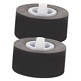 Sewroro 2 Stück Andruckrollen für Kassettenspieler und Videorekorder Ersatzteile für Reparatur Gummiriemenscheiben mit Achse Kompatibel für Tragbare Audio und Radiogeräte