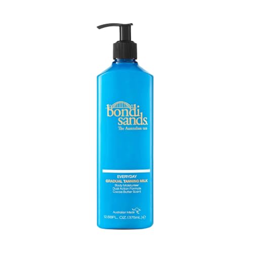 Bondi Sands Everyday Gradual Tanning Milk | Long-Lasting, Tanning Body Moisturizer Enriched With Aloe Vera and Vitamin E for Glowing Skin