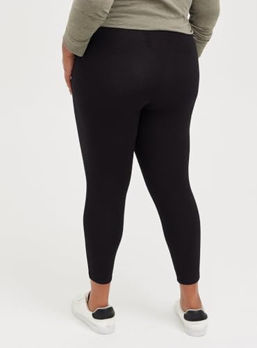 Torrid Women's Plus Size Leggings - Crop Pocket Legging3