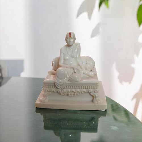 Image of KariGhar Swami Samarth Idol Perfect for Car Dashboard,Office and House Warming 3 inch