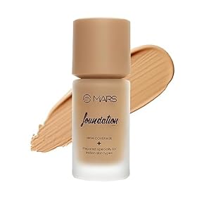 Export High Coverage Liquid Foundation | Blemish Free & Blendable Foundation for Makeup (40ml) (SHADE-6.5)