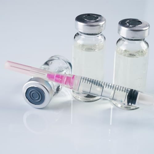 Image of 100 Pack 3ml Lab Sample Syringe with 18Gauge 1.5 Inch Liquid Measuring Refilling Tool, Individual Package