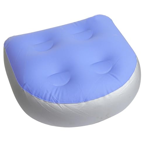 Inflatable Booster Seat Hot Tub Seats Hot Tub Accessories with Suction Cup and Mesh Water-Filled Dual Purpose Booster Seat