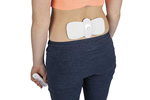 Pro11 Wellbeing Digital Pain Reliever Massaging Wireless TENS Unit Modern Design (White)