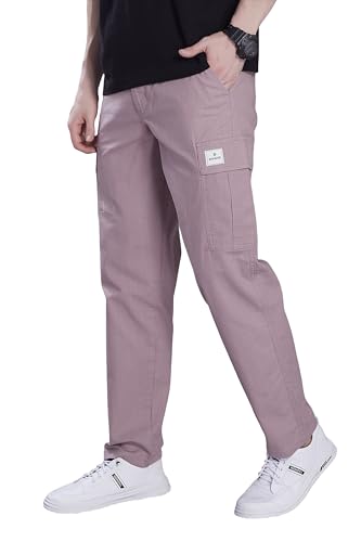 Image of DIVISIVE Men's Loose Fit Linen Blend Cotton Cargo Pants