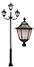 DABMAR LIGHTING INC GM8124-BZ-MT Fixture,8124,BZ,MT,Lantern,3 Light