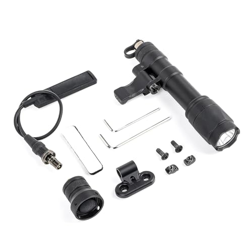 Lampe torche tactique M640C pour l'airsoft nocturne et l'exploration en forêt dense