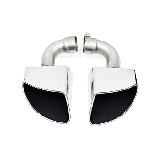 Embouts d'échappement VW Touareg anti-corrosion style quad d'origine