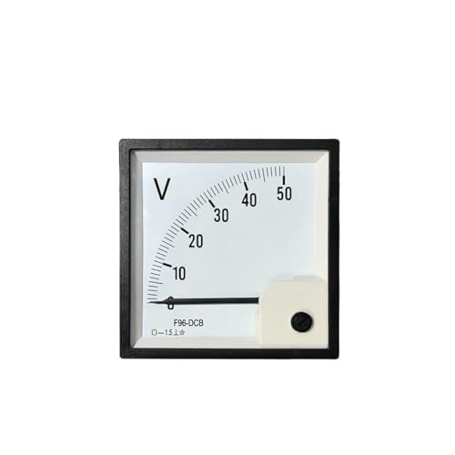 Voltmètre F96-DCB 500V instrument à aiguille de tableau DC 51C6 pour courant continu
