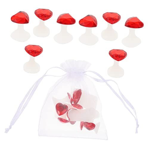 Didiseaon Silicone Toe Separators 16pcs Toe Divider Tools for Manicure Art Toe Separators