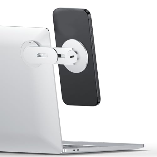 Support téléphone magnétique pliable alu compatible iOS 17
