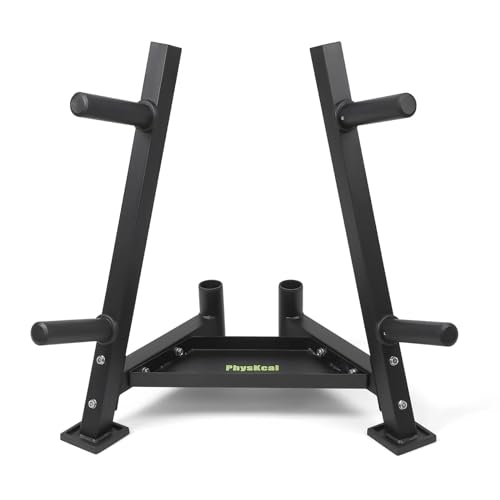 PhysKcal H2 Hantelscheiben Aufbewahrung, Rack für Stoßstangenplatten, Standardscheiben PhysKcal H2 Hantelscheiben Aufbewahrung, Rack für Stoßstangenplatten, Standardscheiben