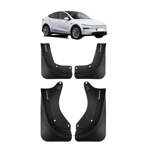 Bavettes de protection pour Tesla Model Y 2025 idéales pour routes de campagne et pluie