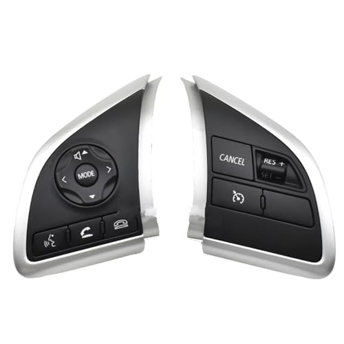 Bouton commande volant pour Mitsubishi ASX et L200 - Commandes rétroéclairées gauche et droite