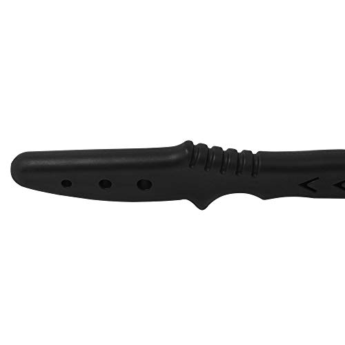 Macs Plastic Training Knife Open Folder Style Combat Self Defense Practice Fixed Blade Martial Arts Weapon 8.25'' thumb #3