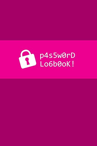 p4s5w0rD Lo6b0oK!: Discreet Password Logbook - Login Credentials...