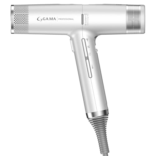 GA.MA IQ3 Perfetto x Rossano Ferretti Hair Dryer with 120 000 RPM Brushless Motor Smart Auto-Standby Oxy Active Anti-Frizz Technology Pearl White