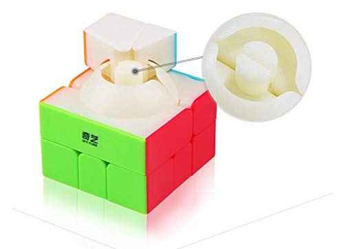 CuberSpeed QiYi Square one Stickerless Magic Cube Qiyi SQ-1 Speed Cube Square 1 Puzzle - Thumbnail 3