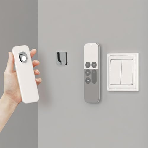 Magnetic Remote Control Holder Wall Mount, 2 Pack Upgrade Remote Control Organizers Storage Self-Adhesive, Magnet Remote Holder for TV Remote Control Charge Socket, No Drilling, Strong Magnet (Black) - Cosy Home Interiors Magnetic Remote Control Holder Wall Mount, 2 Pack Upgrade Remote Control Organizers Storage Self-Adhesive, Magnet Remote Holder for TV Remote Control Charge Socket, No Drilling, Strong Magnet (Black) - Image 6