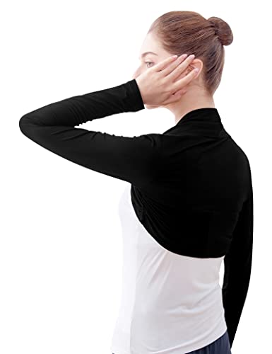 Women Ballet Bance Shawl Tops3